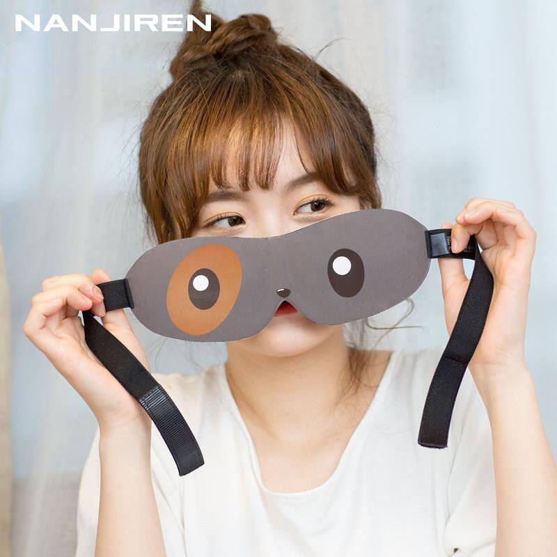 3d遮光眼罩睡眠遮光透气睡觉禁欲系男缓解眼疲劳可爱学生女