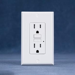 美标美规插座GFCI漏电保护15A 20A 125V墙壁插座UL认证带TR和WR