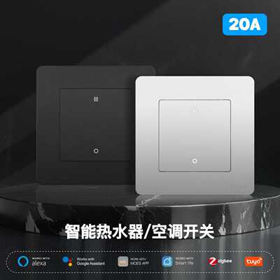 zigbee2mqtt涂鸦智能家居20Aapp定时电量监测AC热水器智能开关