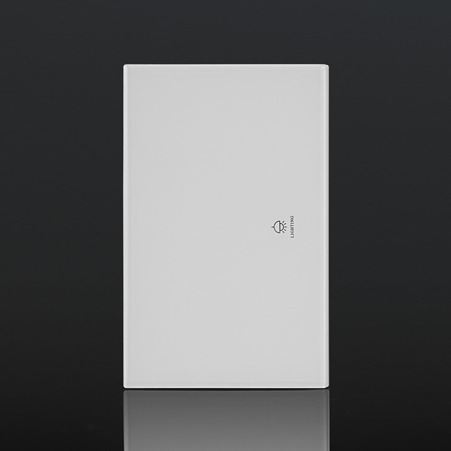 南美系列钢化玻璃面板一位开关10A墙壁开关一开单控双控250V