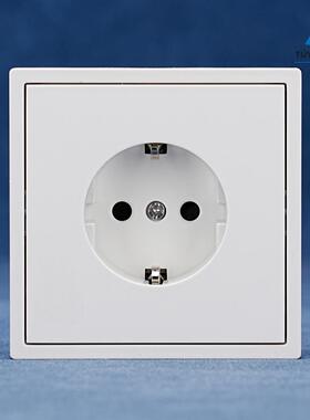 ce欧标schuko socket欧规wall switch墙壁开关PC插座16A 250V