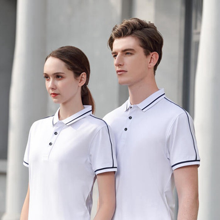 高端定制POLO衫文化衫短袖翻领T恤公司企业文化衫工作服班服订制图片