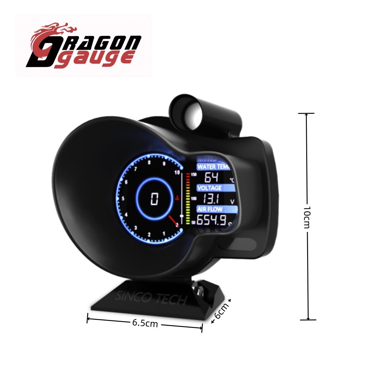 12V改装车仪表多功能改装仪表传感器套件水温转速车速油温表DO916