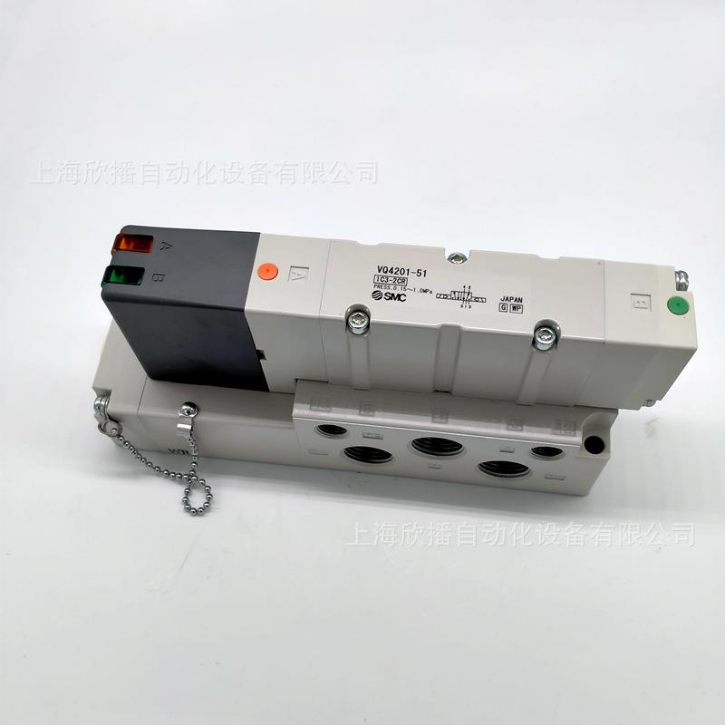 原装VQ4201-51-03电磁阀底板配管型插入式/插头引线式实物拍摄