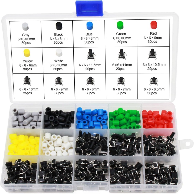 420PCS按钮轻触开关套件盒装