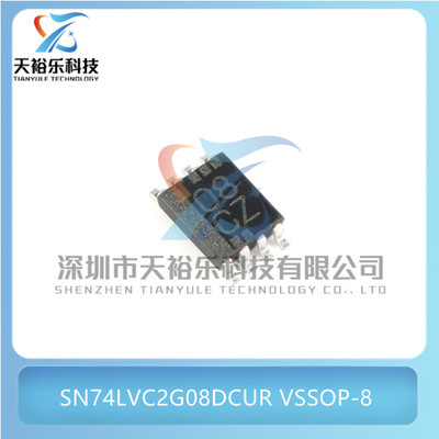 原装 SN74LVC2G08DCUR 封装VSSOP-8 双路2输入正与门逻辑芯片
