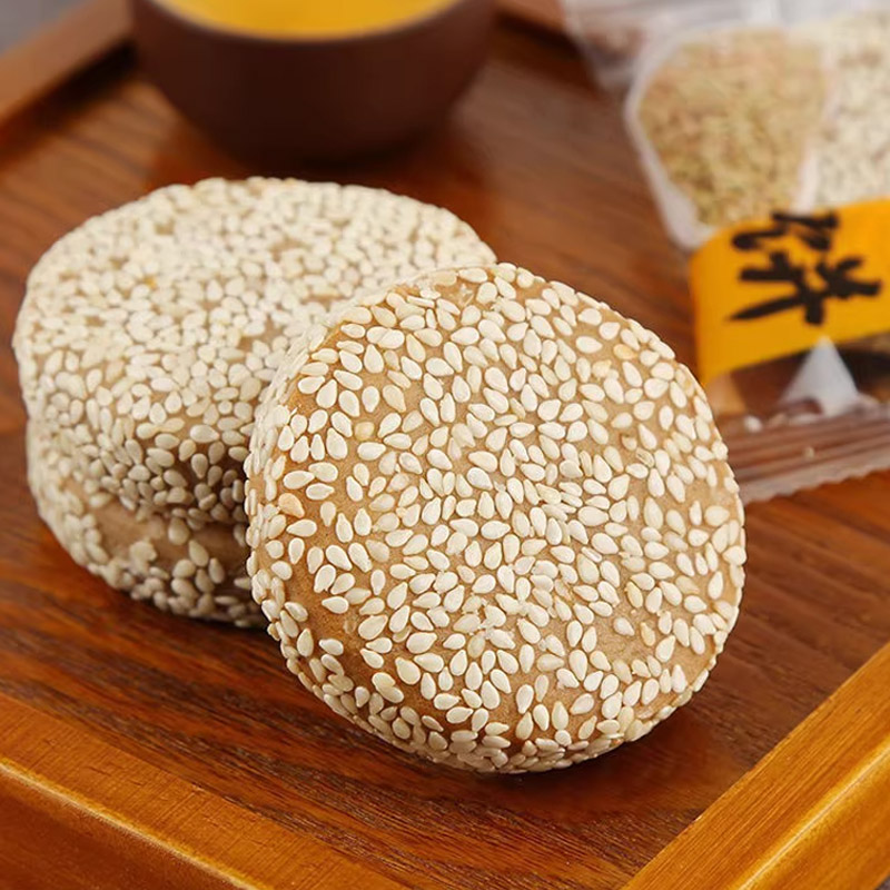 荞麦麻饼传统糕点心独立小包装饼干零食大全各种美食休闲食品小吃