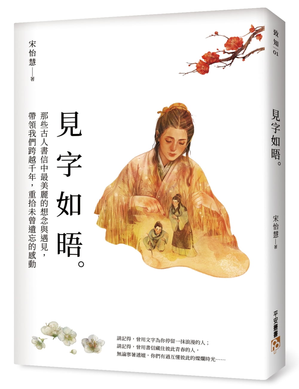 现货 宋怡慧 见字如晤那些古人书信中美丽的想念与遇见 平安文化