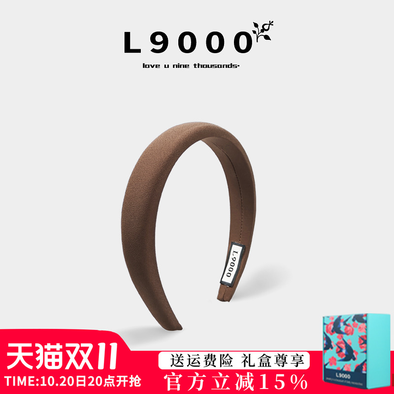 【法式高端复古海绵布艺发箍女】