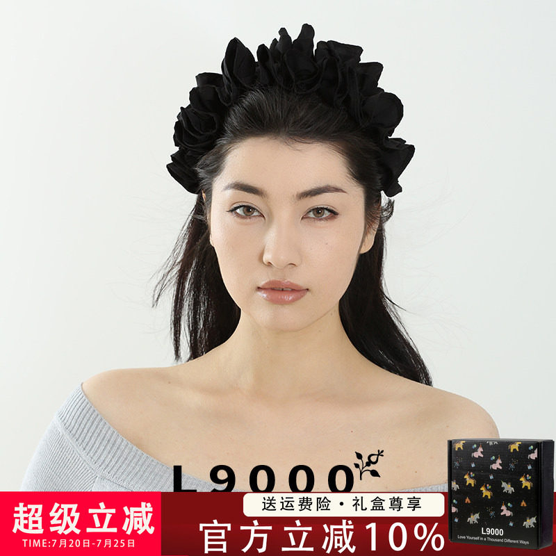【洗脸运动专用】小香风褶皱发箍