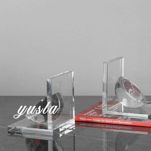 简约现代轻奢书档书靠摆件售楼处书房展厅客厅电视柜别墅软装饰品