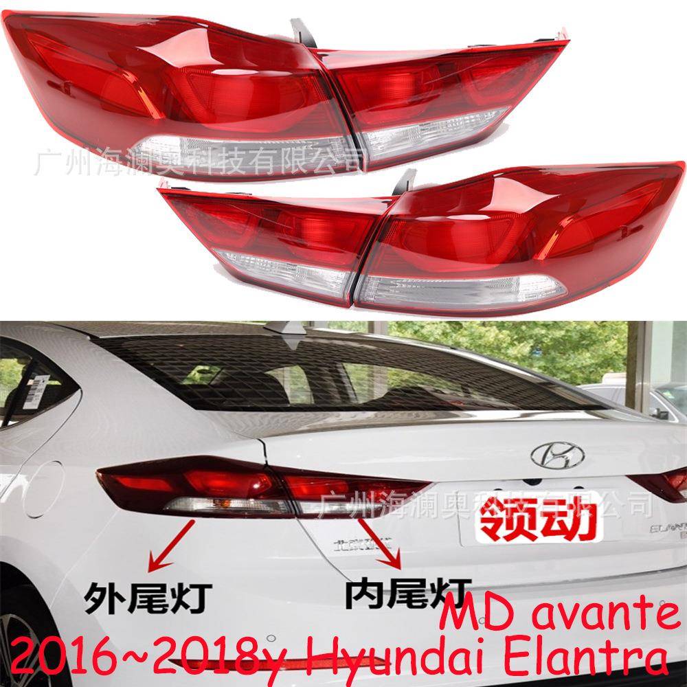 适用于现代领动尾灯朗动刹车灯后杠灯雾灯2016~2018款无灯泡
