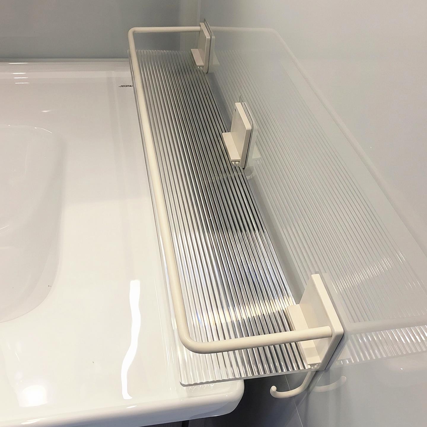 浴室墙上置物架免打孔壁挂式卫生间洗漱台多功能一体收纳置物架子