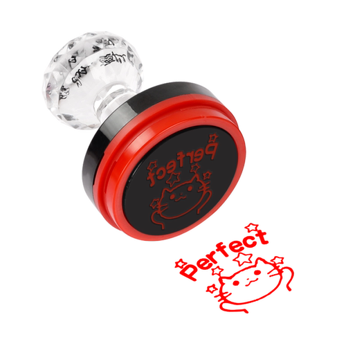 大号英语老师评语印章套装PASS good perfect表情包奖励儿童批改作业鼓励表扬点赞幼儿园学习小学生教师用