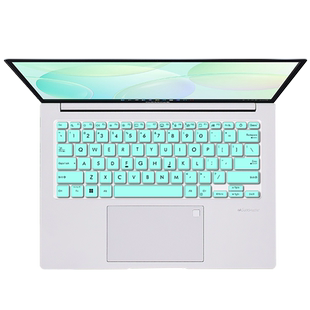 华硕a豆14Pro键盘膜a豆14 2022款adolbook笔记本按键防尘垫保护套ADOL14Z键盘膜ADOL14EA UA电脑屏幕贴膜钢化