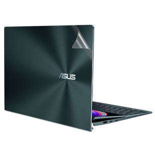 华硕灵耀X双屏笔记本贴纸11代酷睿i7i5透明磨砂UX4100E贴膜12.6寸屏幕膜14寸灵耀X双屏配件