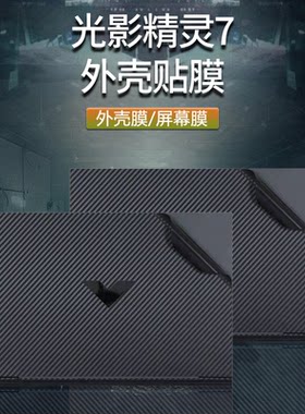 16.1英寸惠普Victus光影精灵7笔记本透明磨砂外壳膜16-d高清屏幕保护贴膜11代酷睿i5i7电脑原色机身保护贴纸