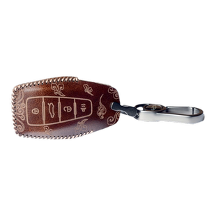 适用于2021马来西亚宝腾PROTON X50 L3 L5 X70复古牛皮钥匙保护套