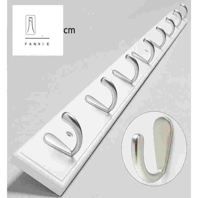 入户门口挂钩衣挂衣架壁挂衣服的卧室门后墙上排钩钩墙壁衣帽实木