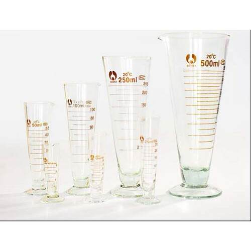 玻璃刻度三角量杯5ml10ml25ml50ml100ml250ml500ml1000ml