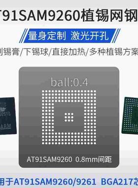 AT91SAM9261 AT91SAM9260B 微控制器单片机BGA217芯片植锡网钢网