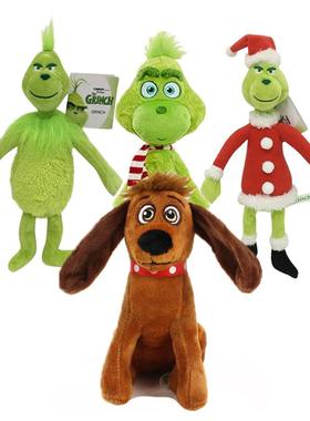 18-32cm How Grinchs Stole Plush Tools Christmas Grinch Anima