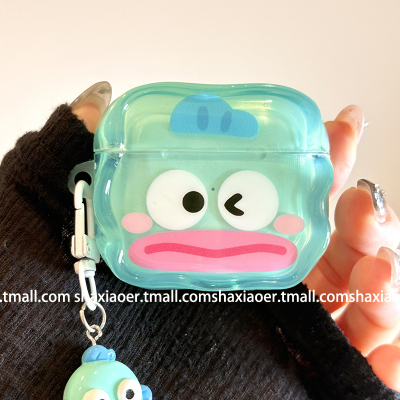 适用苹果耳机壳搞怪小丑鱼