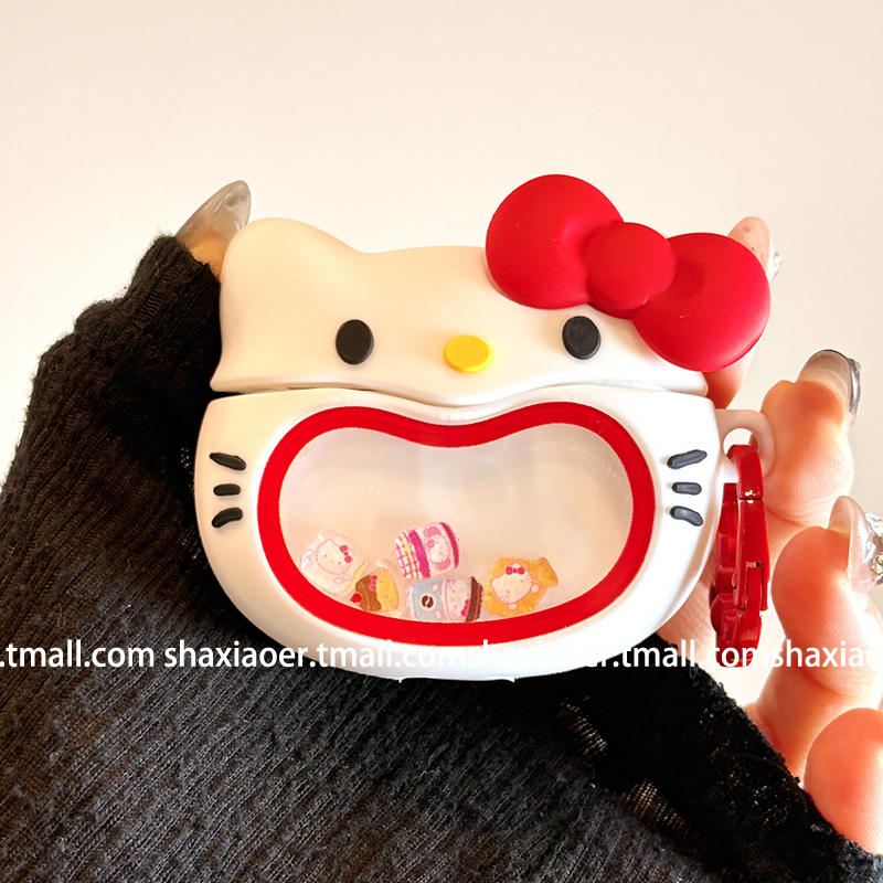 适用苹果耳机壳摇摇乐卡通