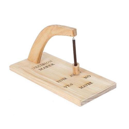 境新跨品 Decision 0415-1k品Maer决策者雕刻橡木木制工艺摆挂件