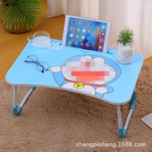 电脑桌床上小桌子可折叠懒人学生宿舍儿童写字小桌子飘卧室学习窗
