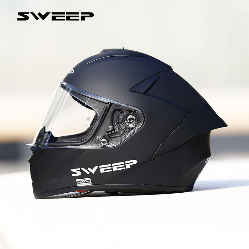 碳纤维摩托车头盔SWEEP大尾翼