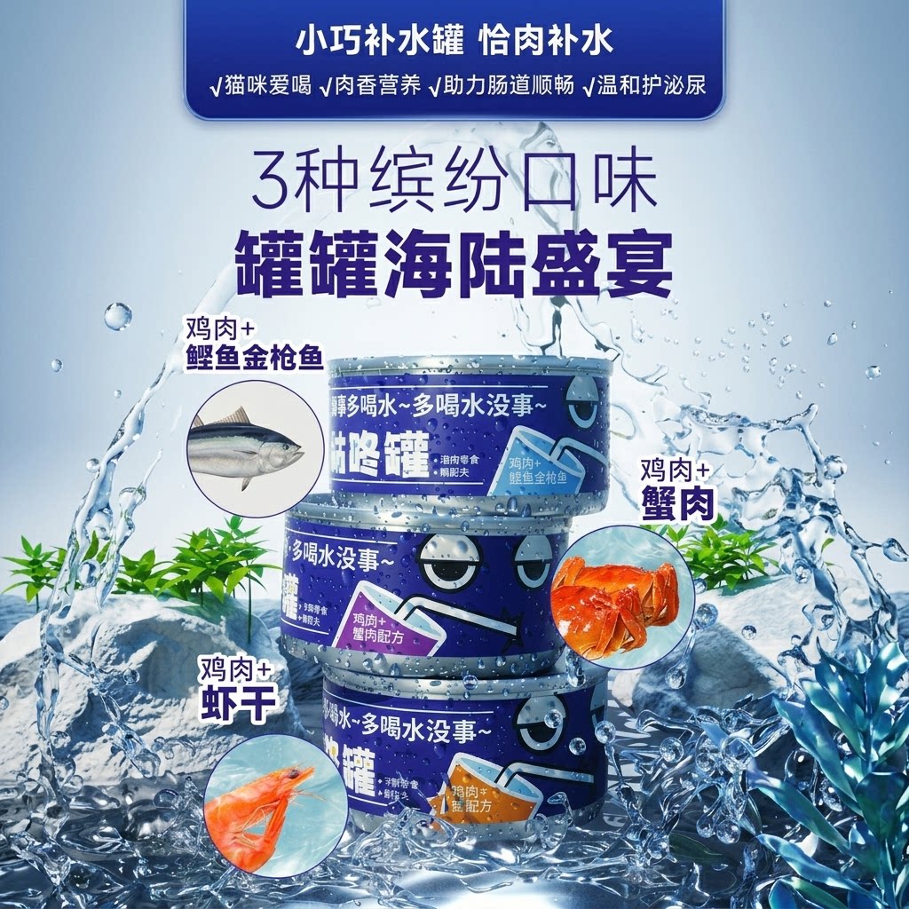 百分之六十六补水咕咚罐