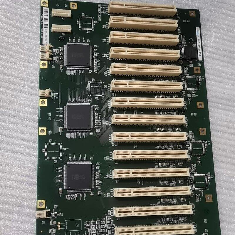 议价口工控机底板 PCI-BAC14R5A 工业控制主板背板扩展卡可维修！