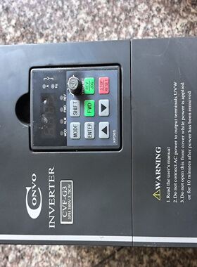 康沃变频器CVF-G3，3.7kw，三相380V，拆机件，成