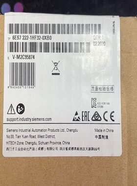 6es7 222-1hf32-0xb0 模块，原