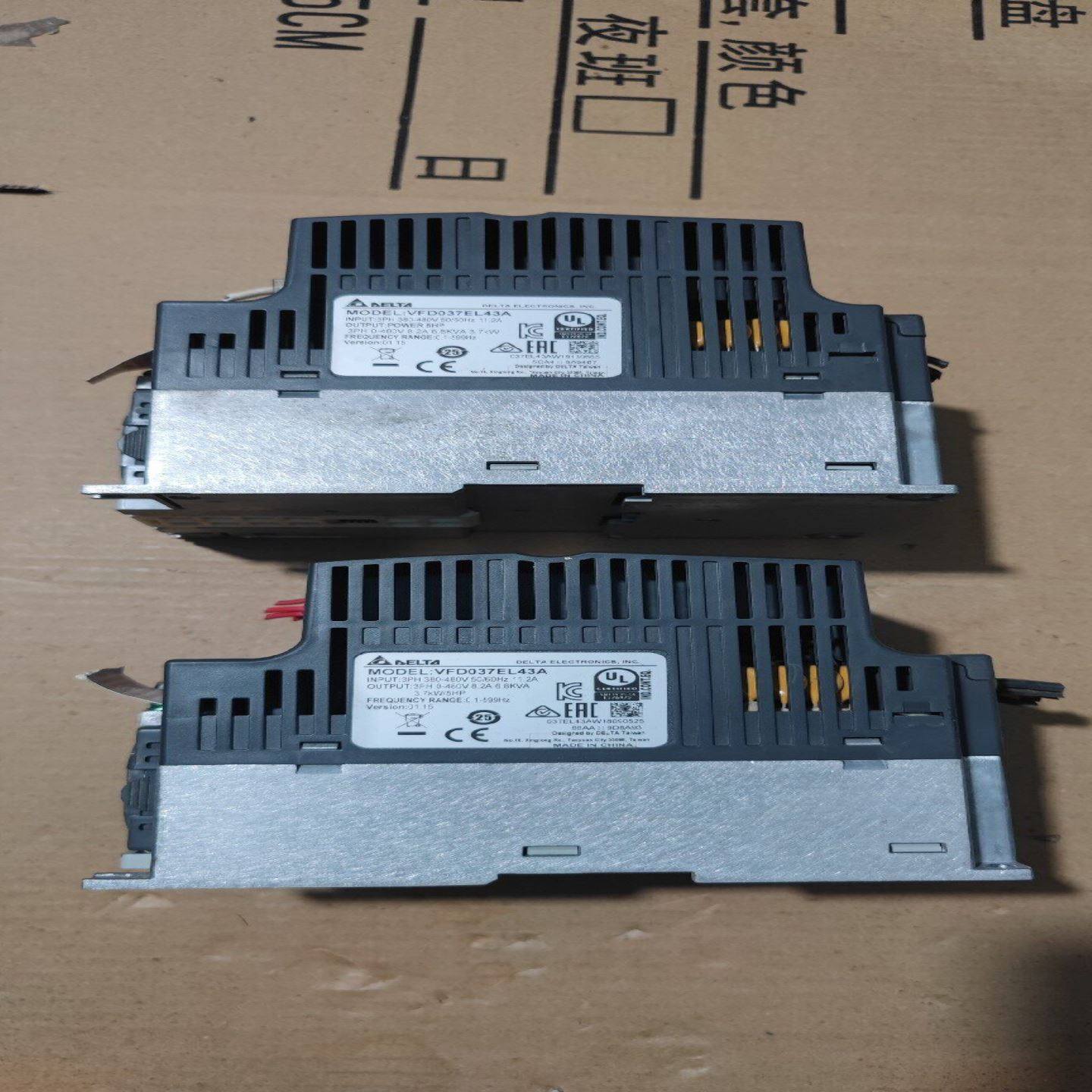 台达变频器 VFD037EL43A 拆机货成色如图功能包,电子元器件市场,其它元器件,淘宝优惠券,粉丝福利购,淘宝优惠卷