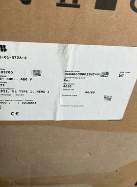 ACS550-01-072A-4 仪价 捡漏勿扰