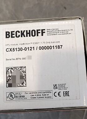 倍福CX5130-0121 /000001187 CPU