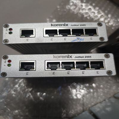 Korenix 科洛理思 JETNet 2005 两台