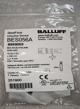 巴鲁夫耐焊接近开关BES056A BES M12EI-PSC
