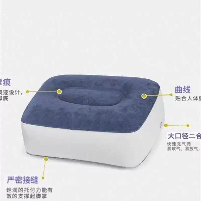 充气脚垫副驾驶睡觉神器汽车后排车内充气午休脚托脚凳凳子间隙垫