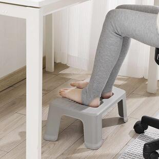 办公室踩脚凳女生工位神器桌下可调节垫脚凳搁脚踩脚凳防翘二郎腿