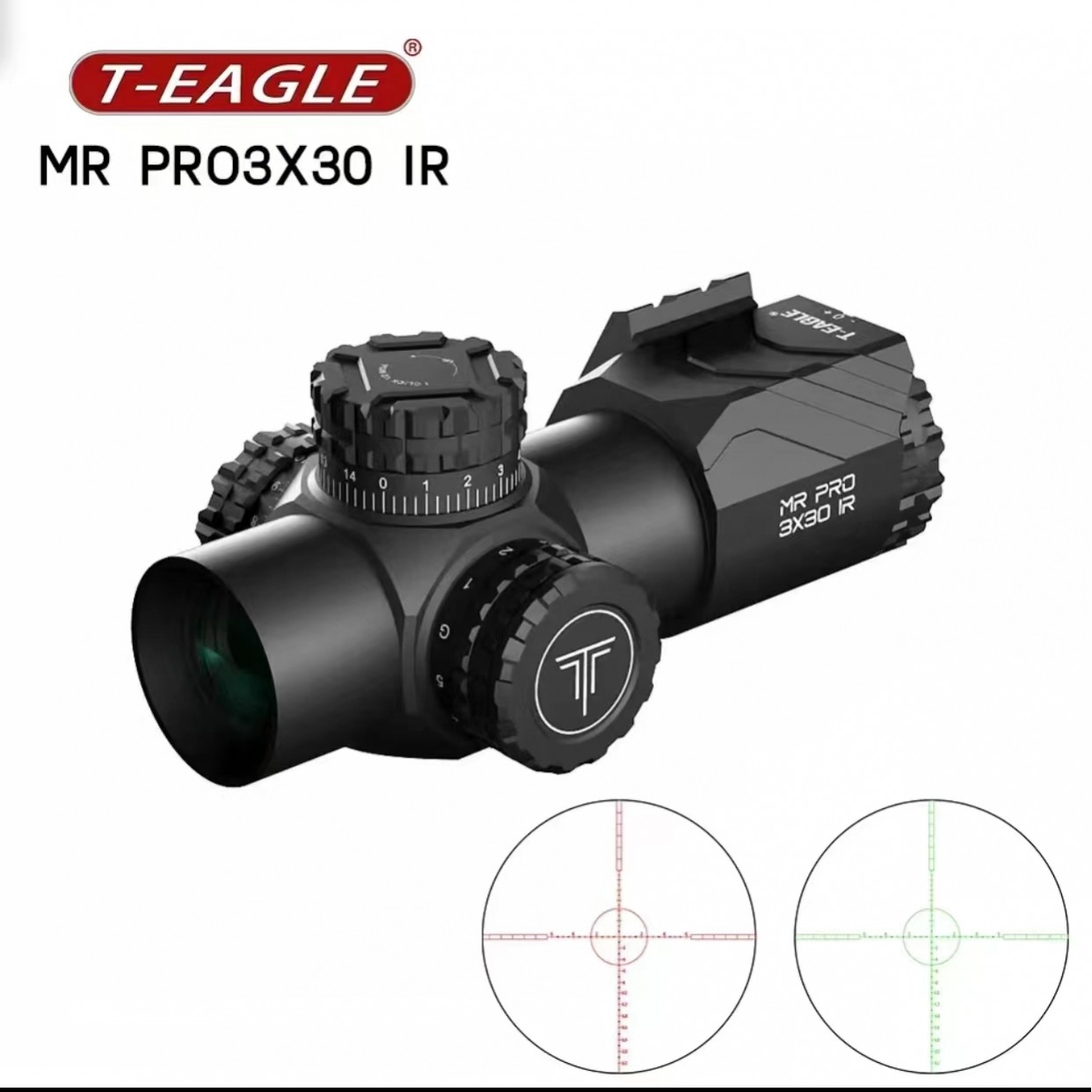 倍镜MR PRO 3X30 IR 超短定倍速瞄 高清 独家分化 弹弓玩具备件