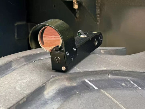 国产复刻全金属全功能OKP-7绿色倒三角分化红点摄影配件弹弓配件