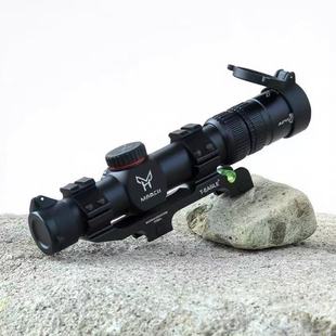 速瞄1.2-6倍镜瞄准八倍十字高清望远镜模型器材挂墙弹弓玩具备件
