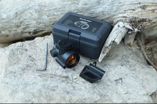 全金属全息镜瞄i准器高清虹膜红点MRO镀膜底板模型弹弓玩具大模型