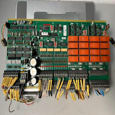 维修检查GETINGE HS66洁定灭菌器大继电器板卡