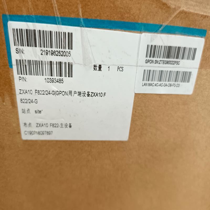 维修检查中兴ZXA10 F822/24全新原包议价