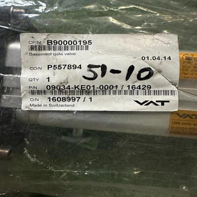 维修检查销售VAT 09034手动高真空闸阀询价