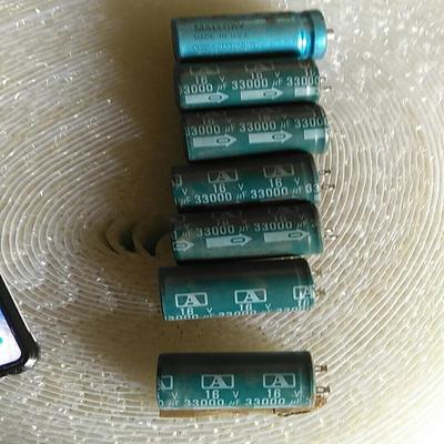 维修检查进口电容，拆机的，没测试，33000uf，16v议价